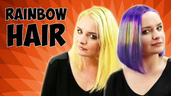 Радужное окрашивание — Rainbow Hair