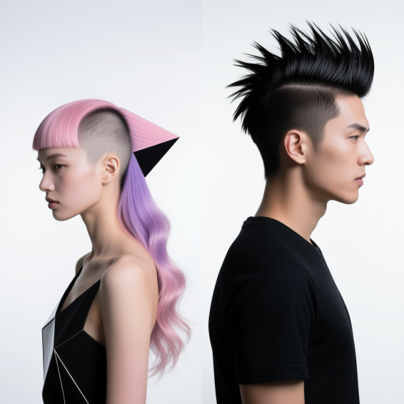 Креативные стрижки от KateMagic